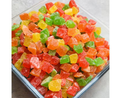 Ананас мікс кубики, 100 г